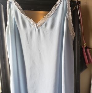 Smooth Blue Tank Top